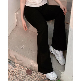 Quần jean bigsize ống loe trơn m3991 55-95kg