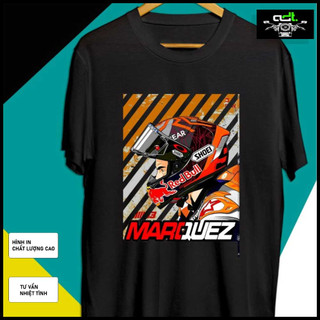 Áo thun Đen Marc Marquez, áo thun chất đẹp