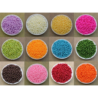 Túi 30 hạt cườm xỏ lỗ 10mm dùng làm trang sức thủ công