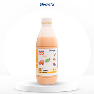 Trứng Thanh Trùng OVOVITA Chai 1kg Dùng Làm Bánh Flan Sốt mayonaise