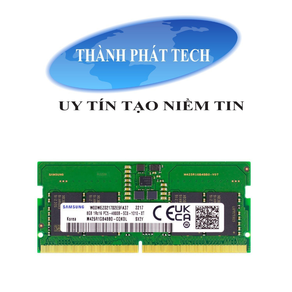 Ram Laptop DDR5 Bus 4800Mhz. 8GB, 16GB, 32GB/Samsung, Sk Hynix, Micron. Hàng chính hãng, Bảo hành 1 đổi 1 trong 3 năm