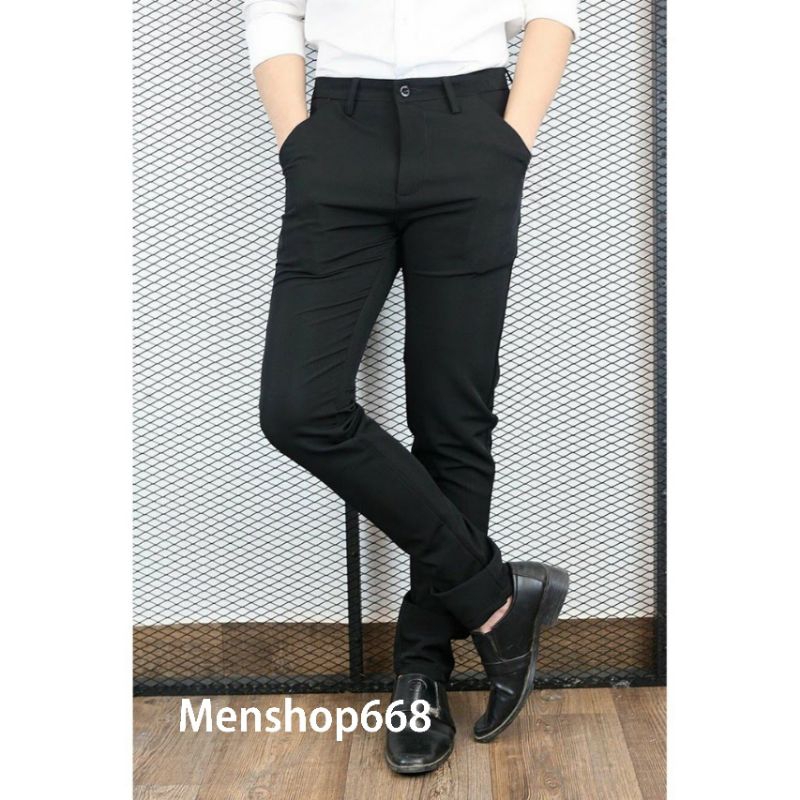 Quần Tây Nam Có Bigsize, Quần Tây Âu Nam Form Ôm, Vải Co Giãn Mạnh, thời trang nam qtm