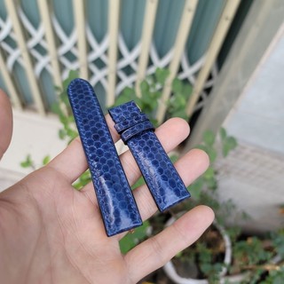Dây đồng hồ da rắn biển Ý