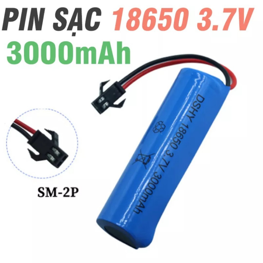 Pin xe điều khiển từ xa 3000mAh , Pin xe điều khiển từ xa, có thể sạc lại, Pin dung lượng cao ( Loại 1 )