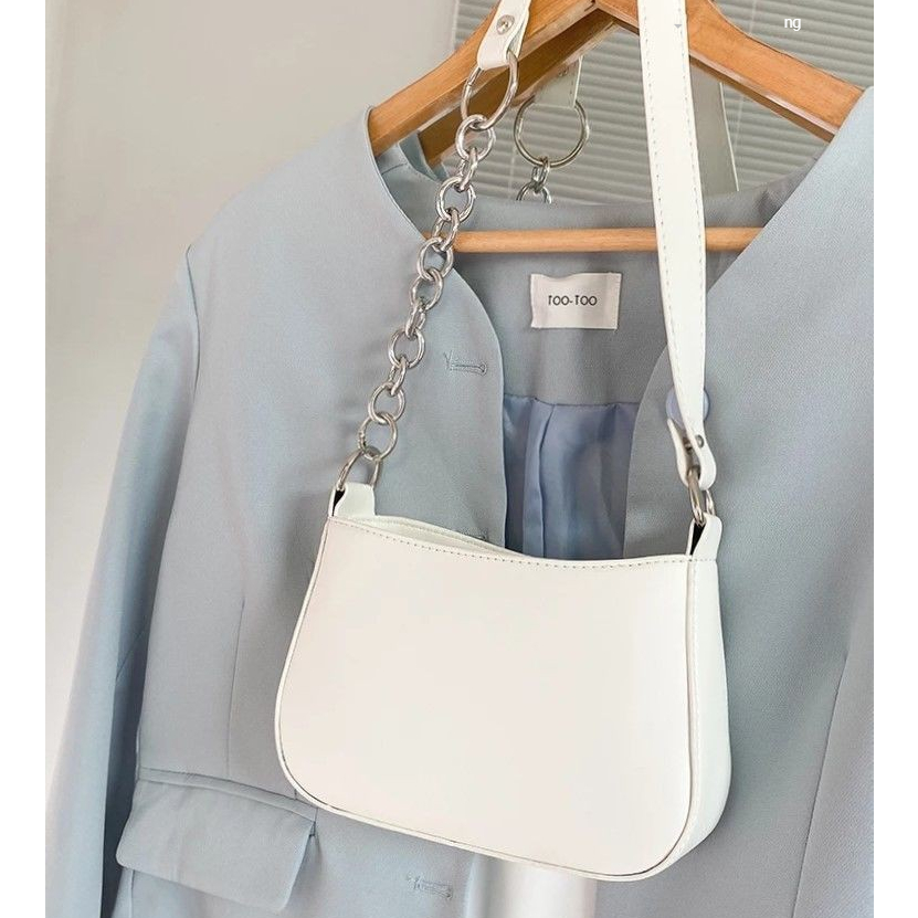 Túi xách nữ đeo chéo đeo vai 2 kiểu hàng loại 1 may kĩ da dày Capucha T11