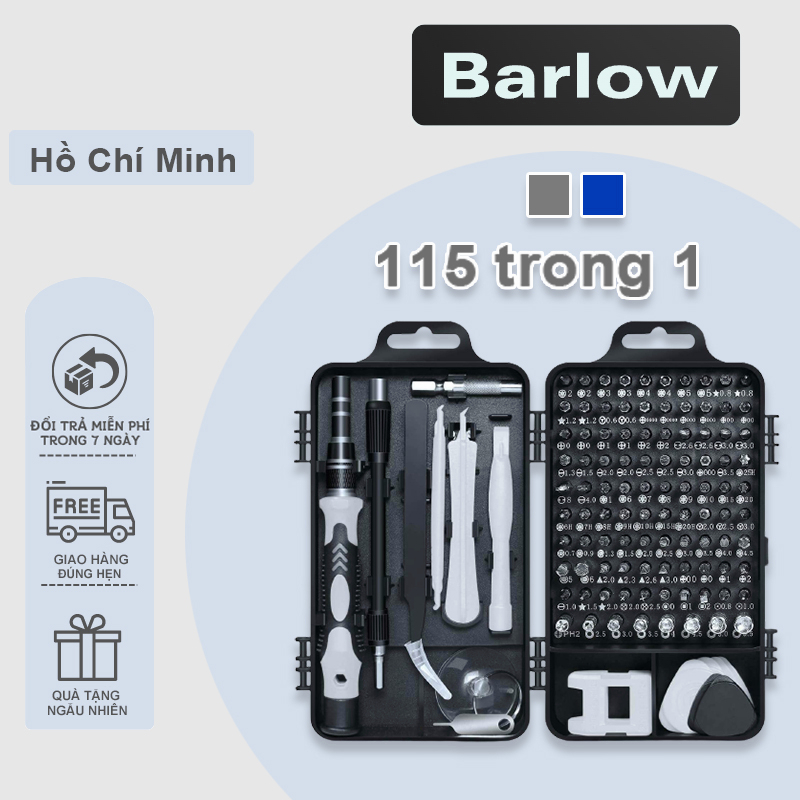 Bộ Tô Vít Đa Năng 115 Chi Tiết Sửa Chữa Máy Tính, Điện Thoại Di Động, Đồng Hồ