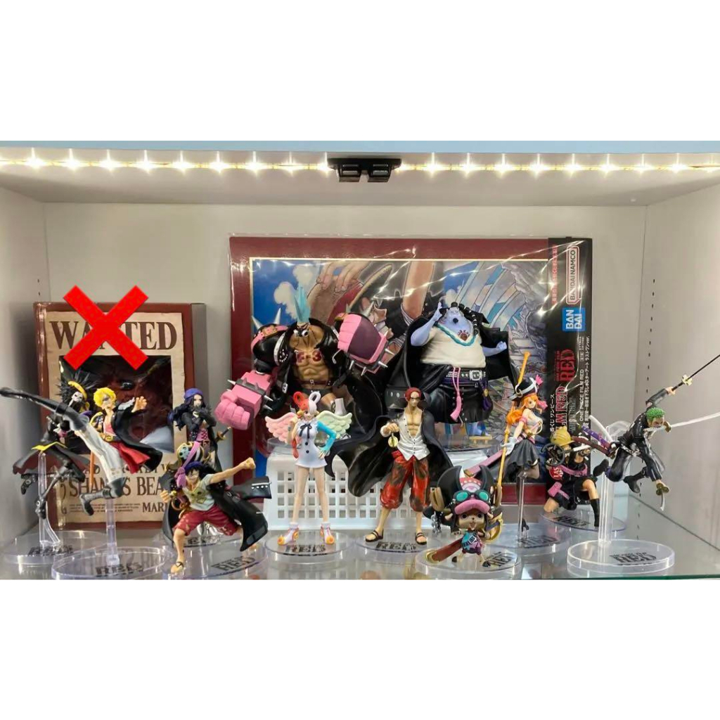 Mô hình One Piece chính hãng - Team Mũ Rơm +  - Film Red - Ichiban Kuji