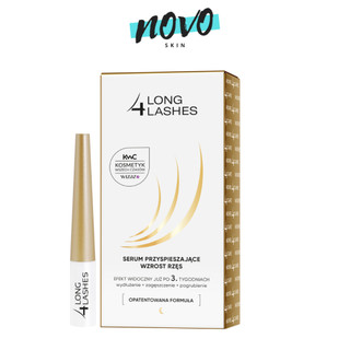 Serum dưỡng mi Long 4 Lashes 3ml phục hồi nuôi dưỡng mi hư tổn hàng nội địa BaLan