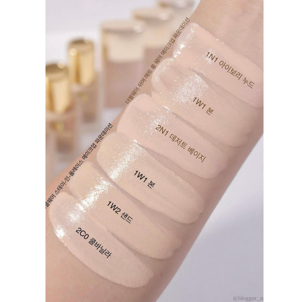 MINI UNBOX - Màu 1W1 Kem nền Double Wear Stay-in-Place SPF 10/PA ++ 7ml