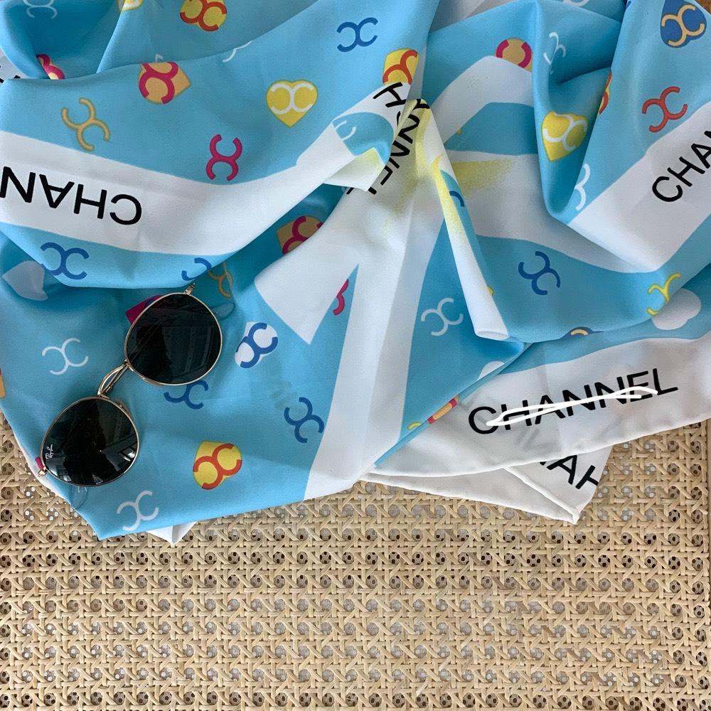 Khăn lụa quàng cổ tone màu pastel mẫu mới hottrend sz 90x90cm