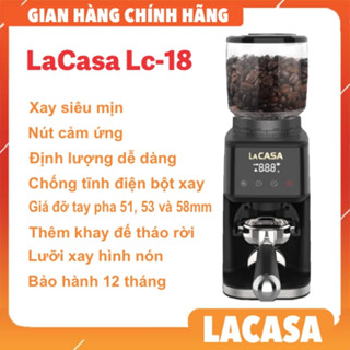Máy xay cà phê espresso Lacasa LC17, LC18