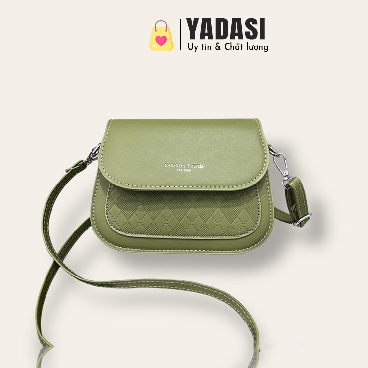 Túi xách nữ đeo chéo mini nhỏ nhắn dáng bầu hot trend phong cách Vintage Hàn Quốc YADASI STORE TX16