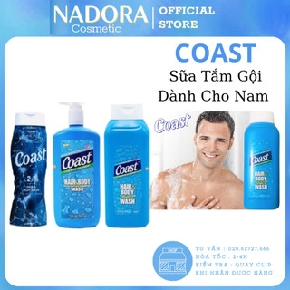 Sữa Tắm Gội Cho Nam Coast Dual Action Formula Classic Scent (946ml)