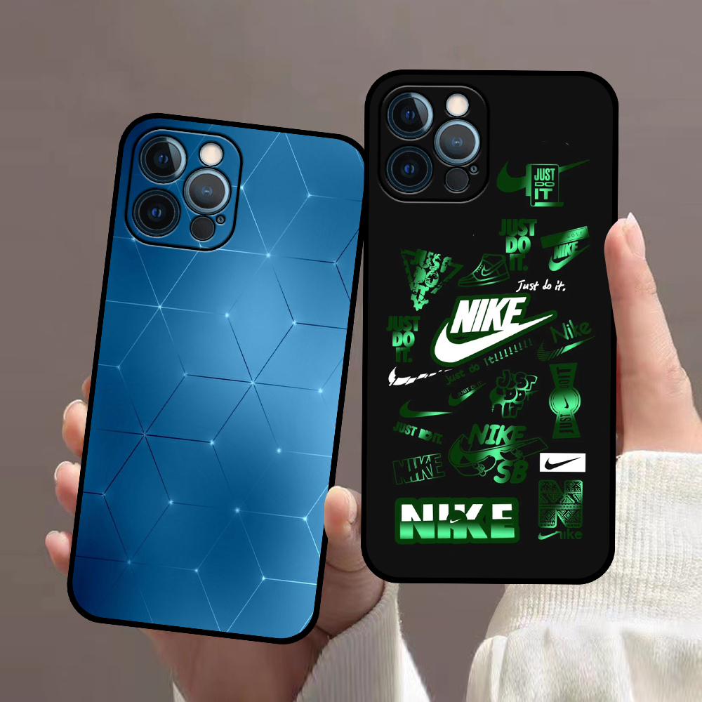 Ốp iphone 12 12 Pro 12 Pro Max 12 Mini in hình thương hiệu nike, nhiều