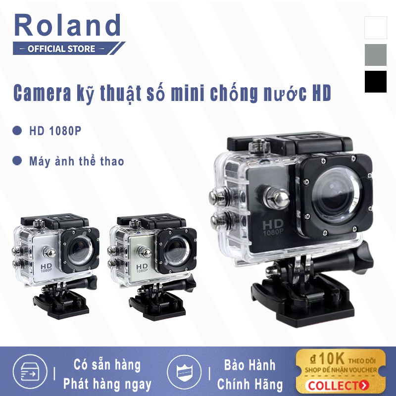 Camera đi phượt chống nước - Camera hành trình 4K Sports ULTRA HD DV 1080P Ghi hình cực nét