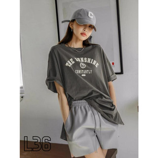 Áo thun LULUCHICO L36| áo phông nam/ nữ form rộng, cổ tròn in chữ | Áo thun local brand chính hãng cao cấp