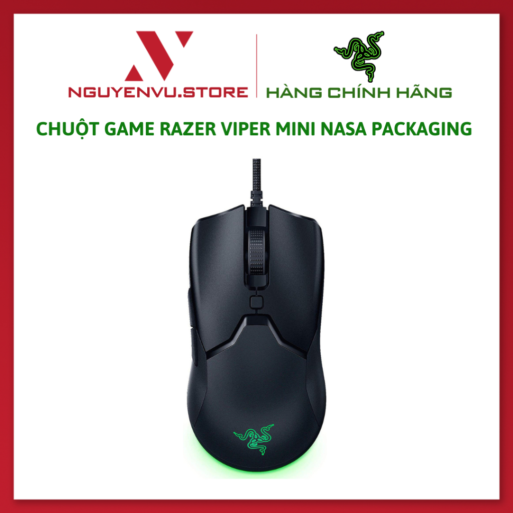 Chuột game Razer Viper Mini Nasa Packaging (USB) (RZ01-03250100-R3U1) - Hàng Chính Hãng