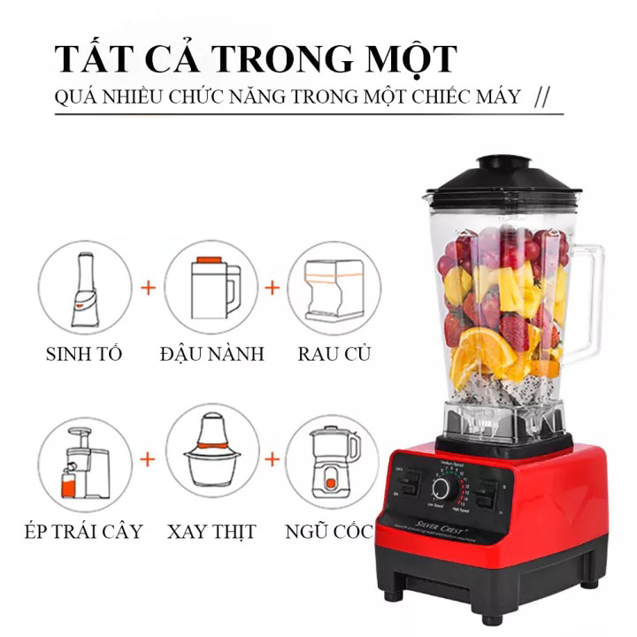 Máy Xay Sinh Tố Công Nghiệp KAW Công Suất 5500W