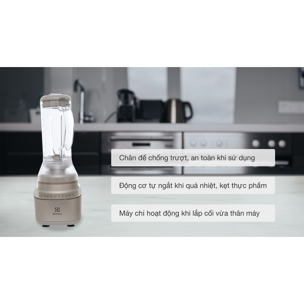 Máy xay sinh tố đa năng Electrolux E7CB1-86SM  - Bảo hành  12 THÁNG