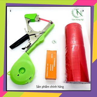 Kìm buộc chanh dây, bộ dụng cụ buộc cành cây tự động Tape Tool, máy kìm buộc cà chua, nho, buộc cành tự động chính hãng