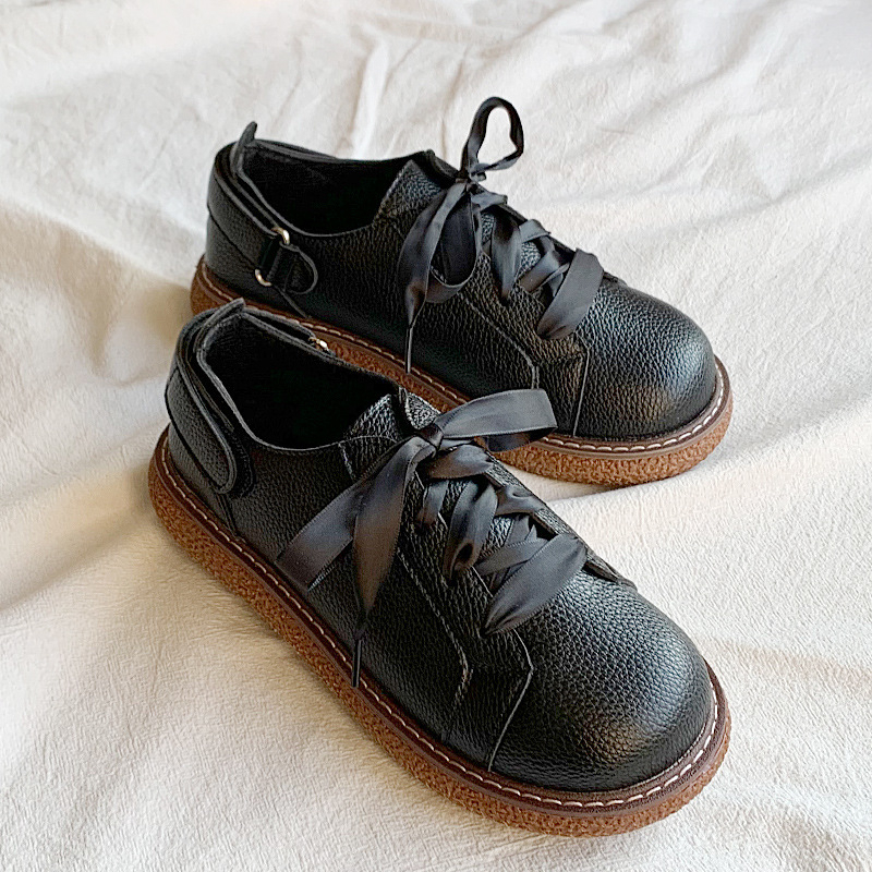 Oxford nữ buộc dây cổ thấp siêu xinh Toryco 1993