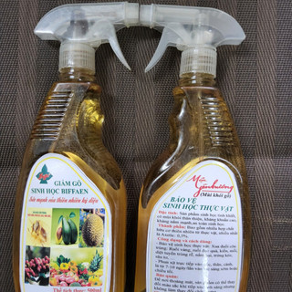 Xịt khử mùi MỘC YÊN HƯƠNG chai 500ml - Giấm gỗ sinh học BIFFAEN làm sạch môi trường gia đình