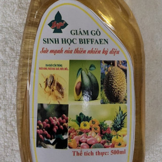 GIẤM GỖ BIFFAEN (MỘC YÊN HƯƠNG) chai 500ml - Giấm gỗ bảo vệ sinh học thực vật