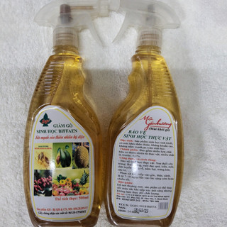 GIẤM GỖ BIFFAEN (MỘC YÊN HƯƠNG) chai 500ml - Giấm gỗ sinh học làm sạch môi trường sinh hoạt trong gia đình