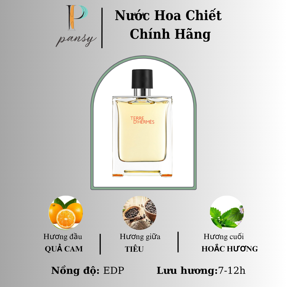 Nước Hoa Nam Hermes Terre D'Hermes Eau Intense Vetiver EDT 10ml Chính Hãng | BigBuy360 - bigbuy360.vn