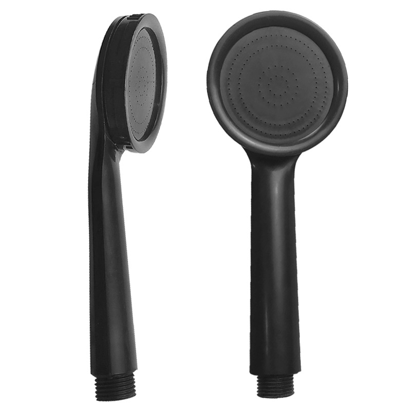 Tay sen, vòi hoa sen tăng áp nhựa ABS tròn mỏng, dùng được 2 đường nước nóng lạnh