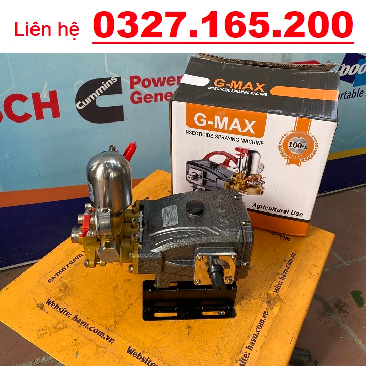 [Freeship] Đầu Phun Xịt Áp Lực 2HP Gmax GM-30TS