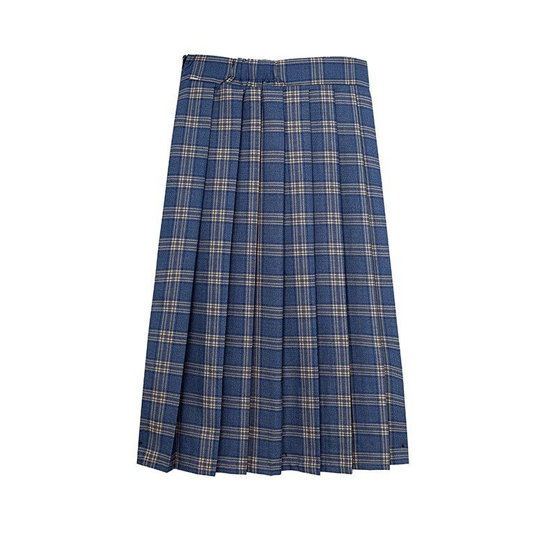 Chân váy xếp ly dáng dài caro - Danangsale