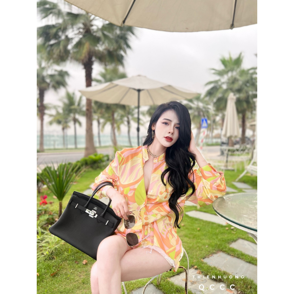 Áo sơ mi lụa ZARA dài tay