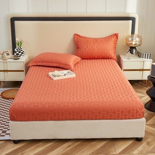 SÉT GA GỐI PHI LỤA VÂN CHÌM 3 MÓN(gồm 1 ga 2 vỏ gối)