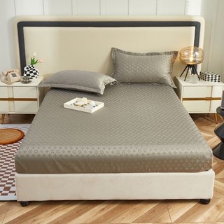 SÉT GA GỐI PHI LỤA VÂN CHÌM 3 MÓN(gồm 1 ga 2 vỏ gối)
