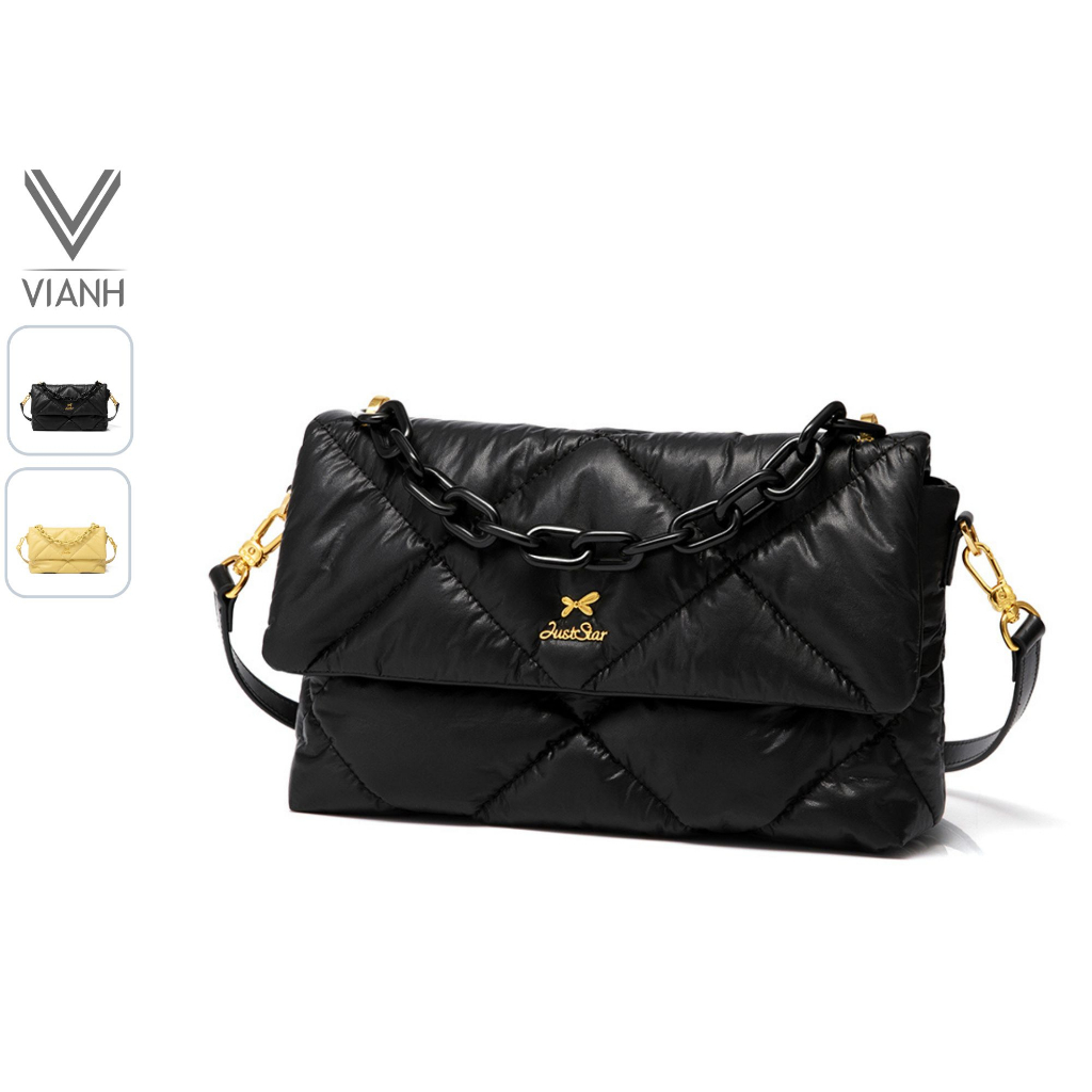 Túi đeo chéo thời trang nữ đẹp sang trọng chần chéo cao cấp Just Star ViAnh Store đi làm, đi chơi tiệc 172821