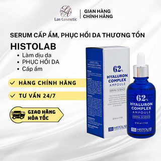 Serum HA Phục Hồi Và Cấp Ẩm Da Histolab 62% Hyaluron Complex Ampoule Derma Science