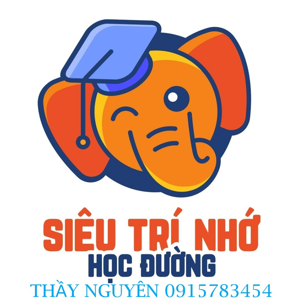 5 PHÚT THUỘC BÀI-SIÊU TRÍ NHỚ HỌC ĐƯỜNG TÀI KHOẢN CẤP 3 ( lớp 10,11,12) tất cả các môn học tặng bút dạ quang ngôi sao