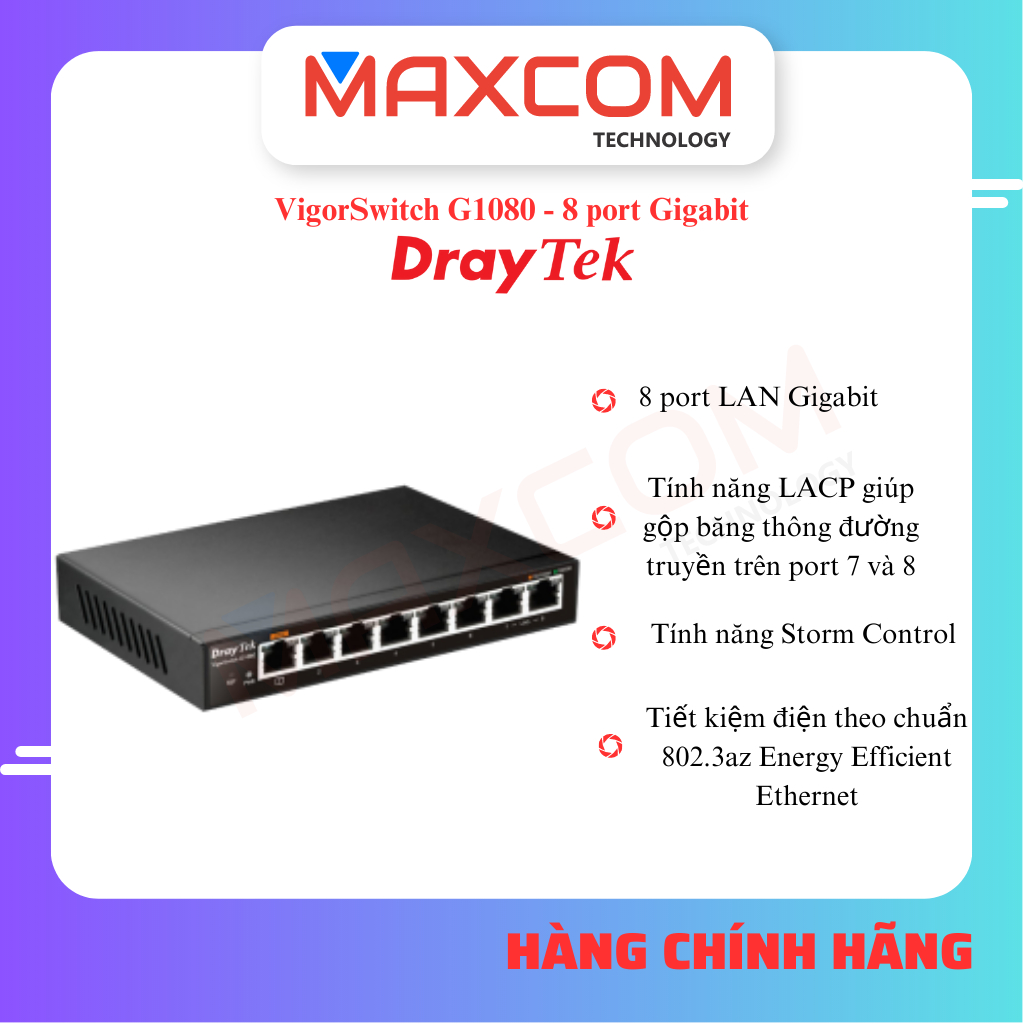 Switch Draytek Vigor G1080
