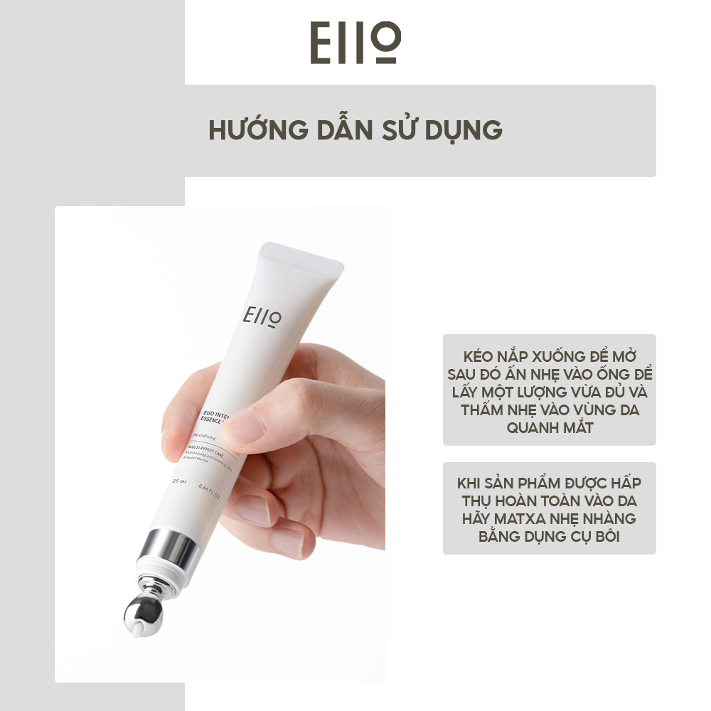 Kem Dưỡng Giảm Quầng Thâm Mắt EIIO Intensive Essence Eye Cream 25ml