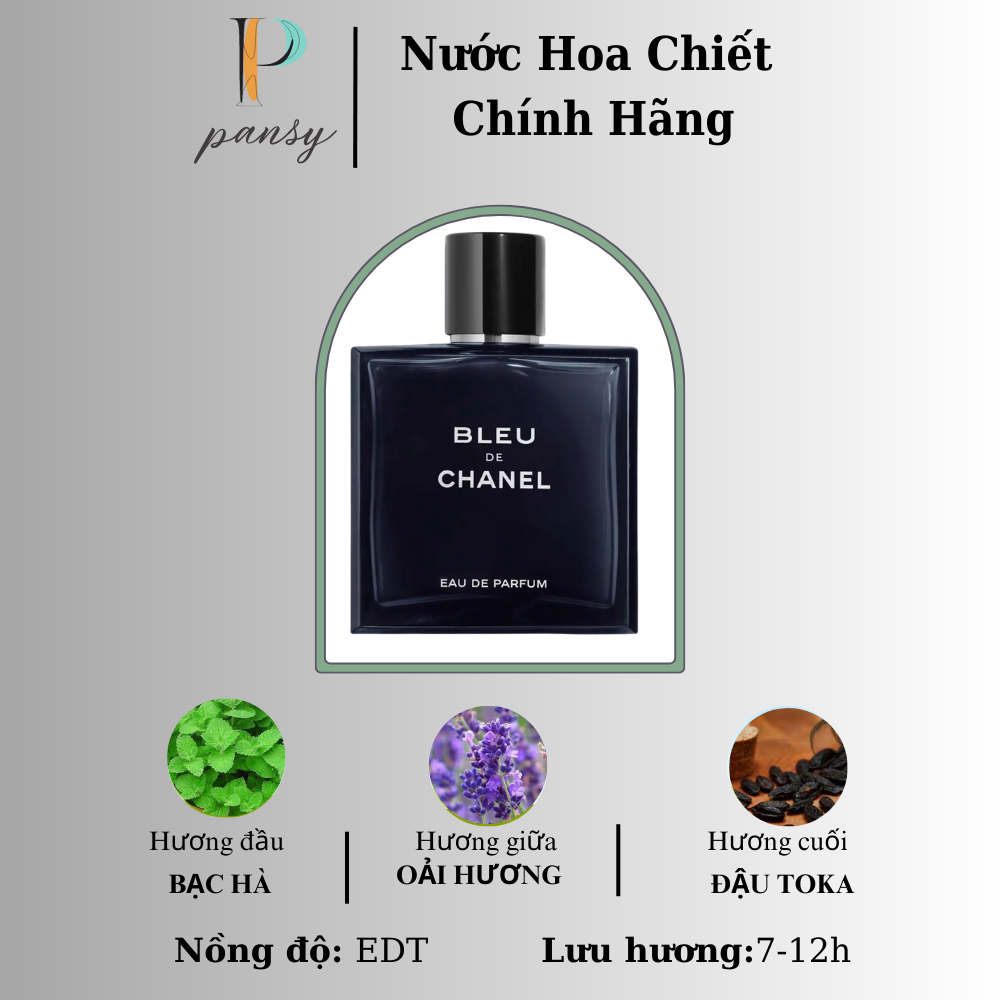 Nước Hoa Nam Dùng Thử Blue De Chanel Chiết 10ml Đẳng Cấp Phái Mạnh - Pansy Shop | BigBuy360 - bigbuy360.vn