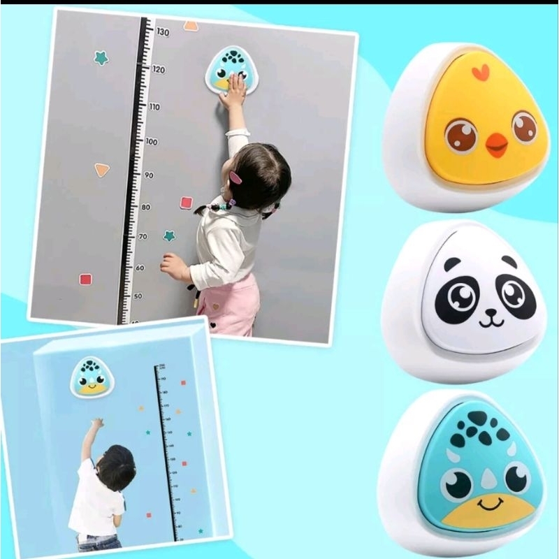 Bộ Chạm Nhảy Đồ Chơi Tăng Chiều Cao Giọng Nói Tiếng Việt Cảm Biến Phát Sáng Nhiều Màu Sắc Tặng Thước Và Pin