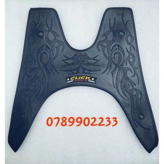 Thảm cao su lót chân xe click 110