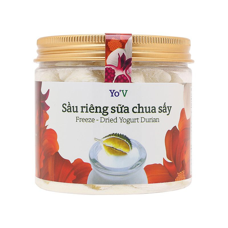 Sữa Chua Sấy YOV Vinamit Vị Trái Cây Chuối/Xoài/Dâu/Sầu Riêng