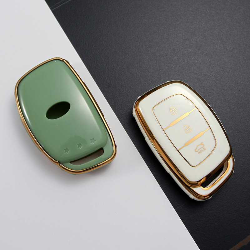 Ốp chìa khóa TPU xe ô tô HYUNDAI Accent, Tucson, i10, Elantra phiên bản chìa thông minh