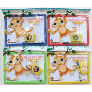 Bảng học sinh 2 mặt viết bút lông và viết phấn - B-01