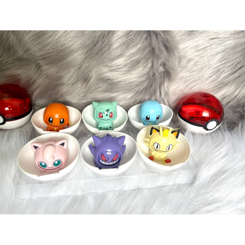 Mô hình Pokemon Face-changing thay đổi 4 sắc thái khuôn mặt dễ thương đi kèm Pokeball.
