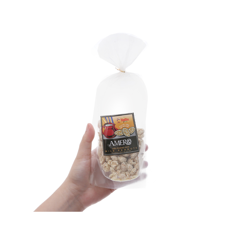 Đậu Phộng Tân Tân Amero Sữa/Cappuccino Túi 100G