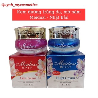 Kem Meiduzi Nhật Bản chính hãng - Dưỡng trắng da mờ nám chuẩn tem vuông
