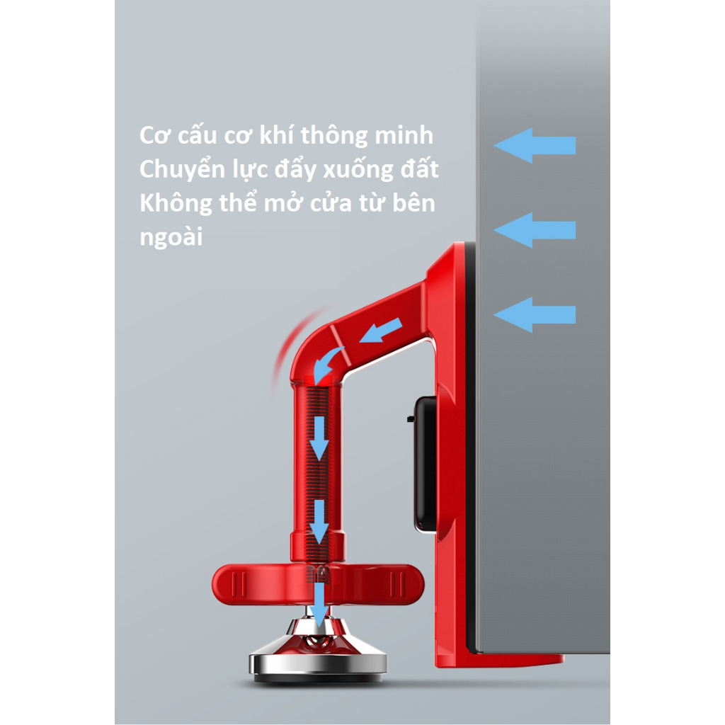 THIẾT BỊ CHẶN CỬA CHỐNG TRỘM ĐỘT NHẬP CÓ CHUÔNG BÁO NGƯỜI Ở NHÀ MỘT MÌNH, Ở KHÁCH SẠN, ĐI DU LỊCH, Ở BỆNH VIỆN
